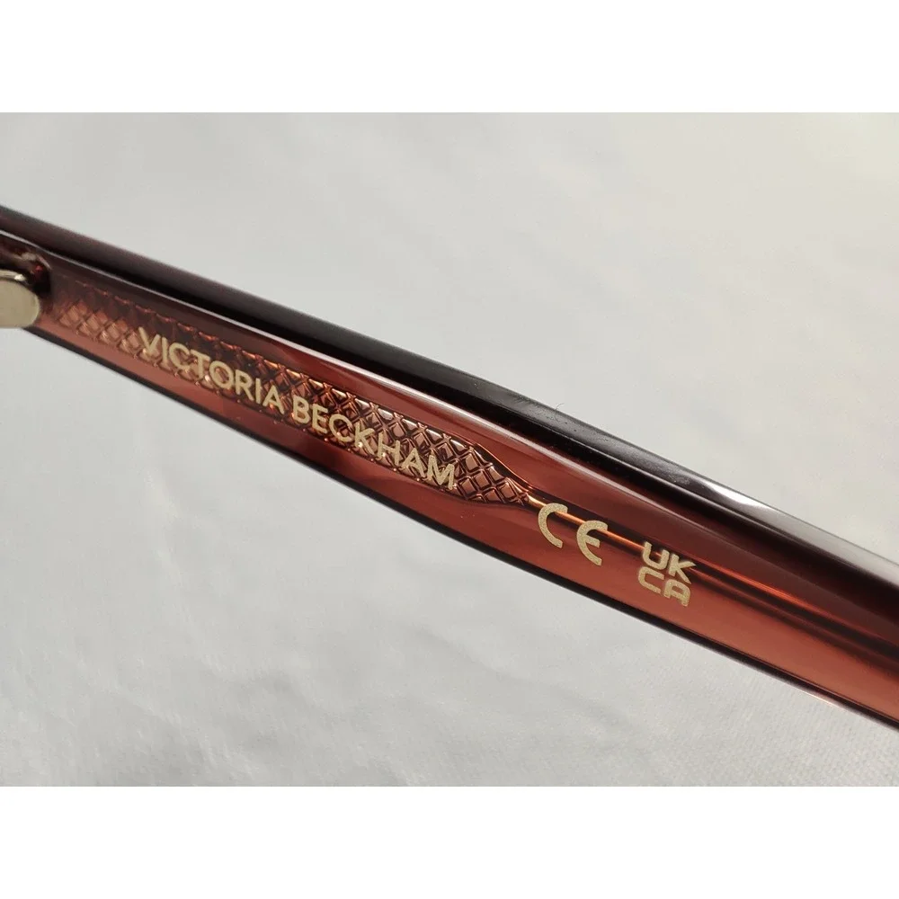 Victoria Beckham VB2672‎ 618 Amber Tortoise Cat Eye Eyeglass Frames 56-15-140
